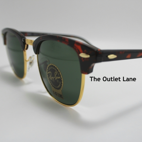 Model Display Ray-Ban Clubmaster Green G15 Lens RB3016 - Picture 6 of 16